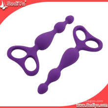 Pleasure Soft Silicone Anal Beads Adult Sex Toys (DYAST160)